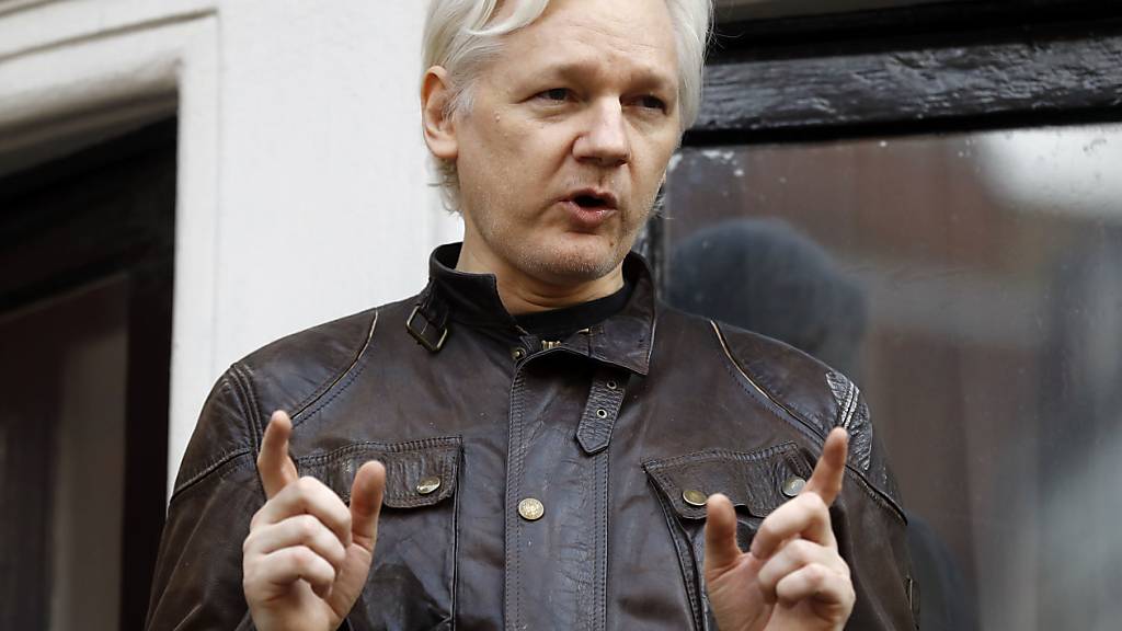 Die CIA liess Wikileaks-Gründer Julian Assange in seinem Londoner Botschaftsexil ausspionieren.(Archivbild)