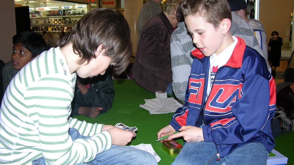 Panini Tauschbörse im Emmen Center