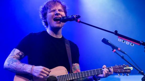 Ed Sheeran eröffnete das Blue Balls-Festival