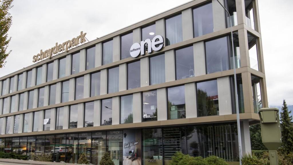 Softwareone erzielt nach der Übernahme von Crayon die erhofften Synergien. (Archivaufnahme des Hauptsitzes in Stans)