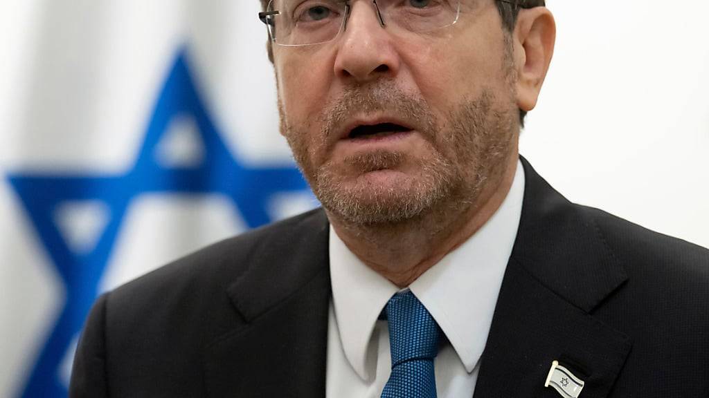 Tritt am Mittwoch am Weltwirtschaftsforum (WEF) in Davos GR auf: Israels Staatspräsident Isaac Herzog. (Archivbild)