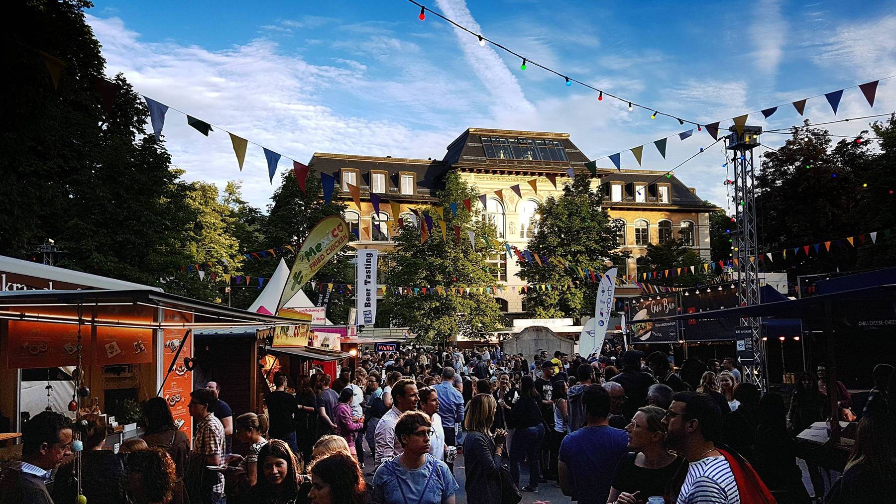 Das Streetfood Festival findet zum vierten Mal statt.