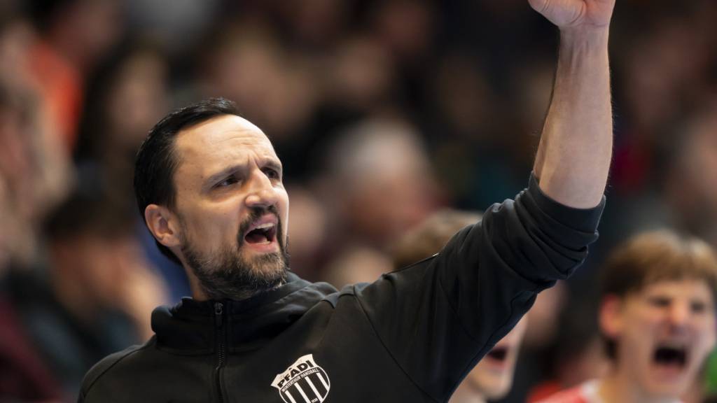 Pfadis Trainer Goran Cvetkovic musste im ersten Viertelfinalspiel bis am Schluss zittern