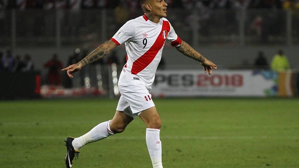 Perus Captain Paolo Guerrero darf nun doch an der WM 2018 in Russland teilnehmen