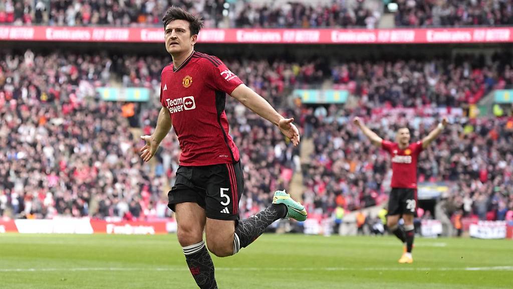 Am Ende reichte es Harry Maguire und Manchester United in den Final des englischen Cups