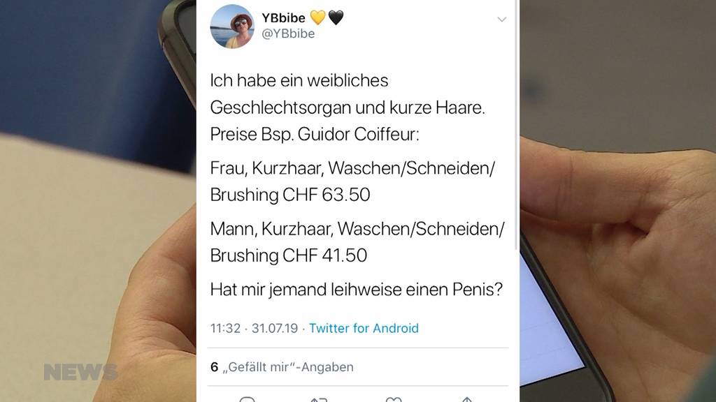 Haarsträubend: Frauenfeindliche Coiffure-Preise