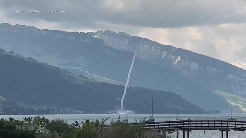 Wasserhosen auf dem Thunersee – Gefährlich oder harmlos?