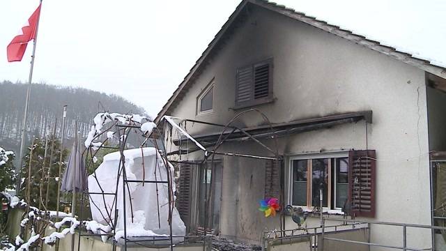 Gränichen: Brand bei Einfamilienhaus