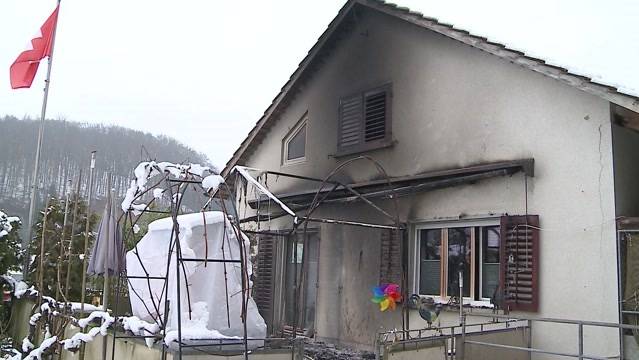 Gränichen: Brand bei Einfamilienhaus