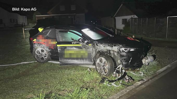 Betrunkener Fahrlehrer (28) fährt Hydrant um – Wohnquartier stundenlang ohne Wasser