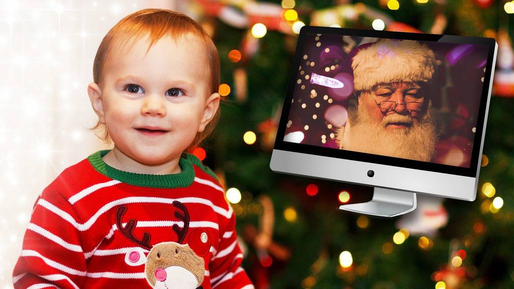 Samichlaus verschickt Videos an Kinder