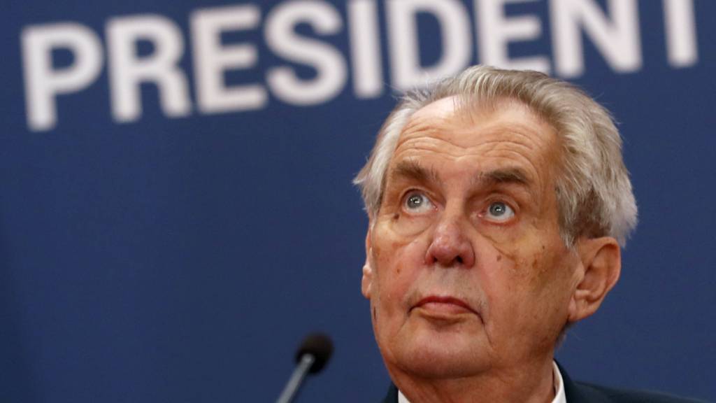 Tschechiens PrÃ¤sident Zeman nicht mehr auf der