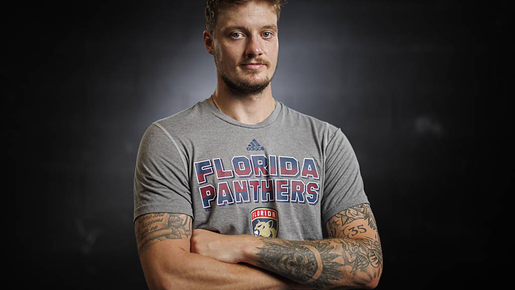 Der Schweizer Nationalgoalie Ludovic Waeber muss in Nordamerika einen Umweg über die AHL machen