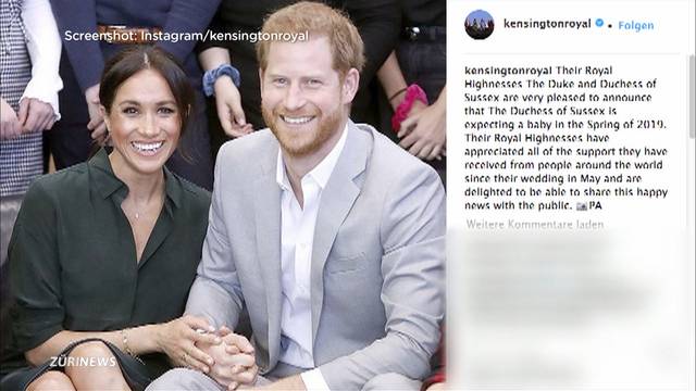 Meghan wird nächsten Frühling Mutter