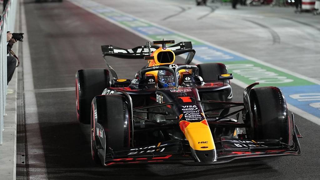 Max Verstappen verschafft sich im Qualifying von Las Vegas eine gute Ausgangslage, am Sonntag erneut Weltmeister zu werden