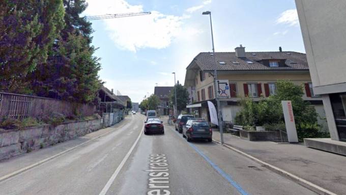 Kanton Bern erneuert Bernstrasse in Münsingen