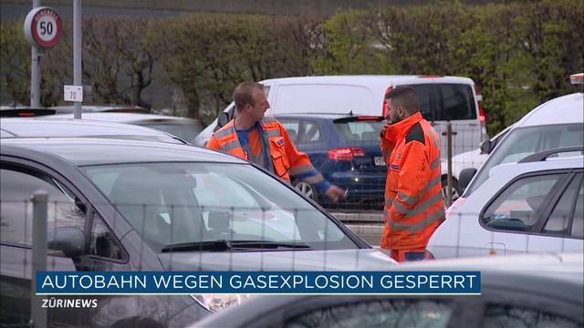 25 Autos bei Gasexplosion in Zürich beschädigt