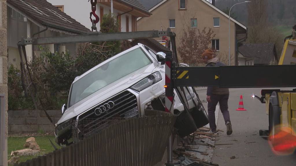 Kurioser Rentner-Unfall: In Wittnau kracht ein 70-Jähriger in einen Garten