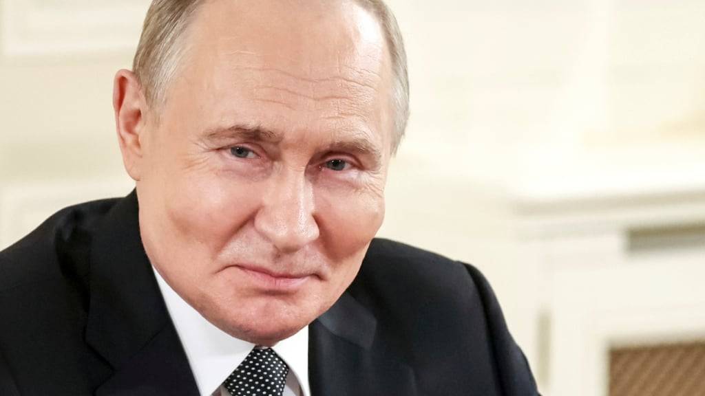 Der russische Präsident Wladimir Putin. Foto: Vyacheslav Prokofyev/Pool Sputnik Kremlin/AP/dpa - ACHTUNG: Nur zur redaktionellen Verwendung und nur mit vollständiger Nennung des vorstehenden Credits