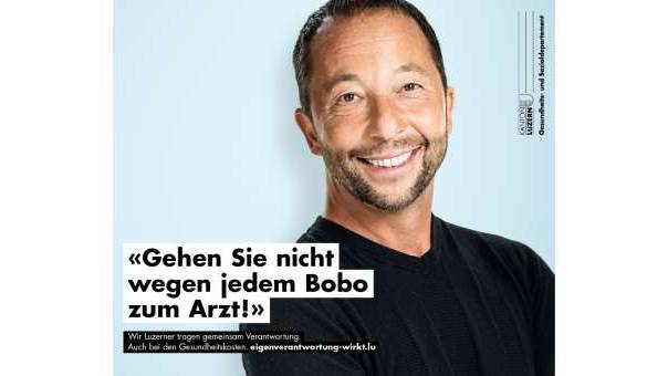 Bobo Gesundheitskampagne Kanton Luzern