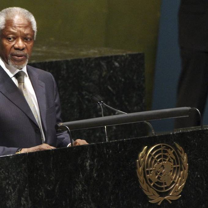 Kofi Annan ist gestorben