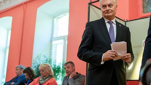 Präsidentenwahl in Litauen - Nauseda klarer Favorit