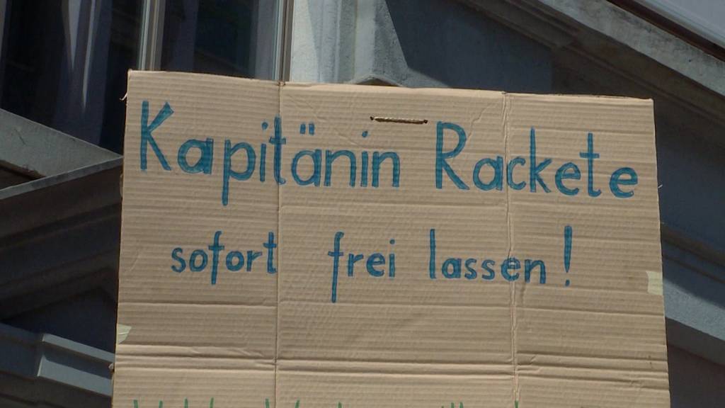 Sea-Watch-Kapitänin: Solidaritäts-Kundgebung in Zürich