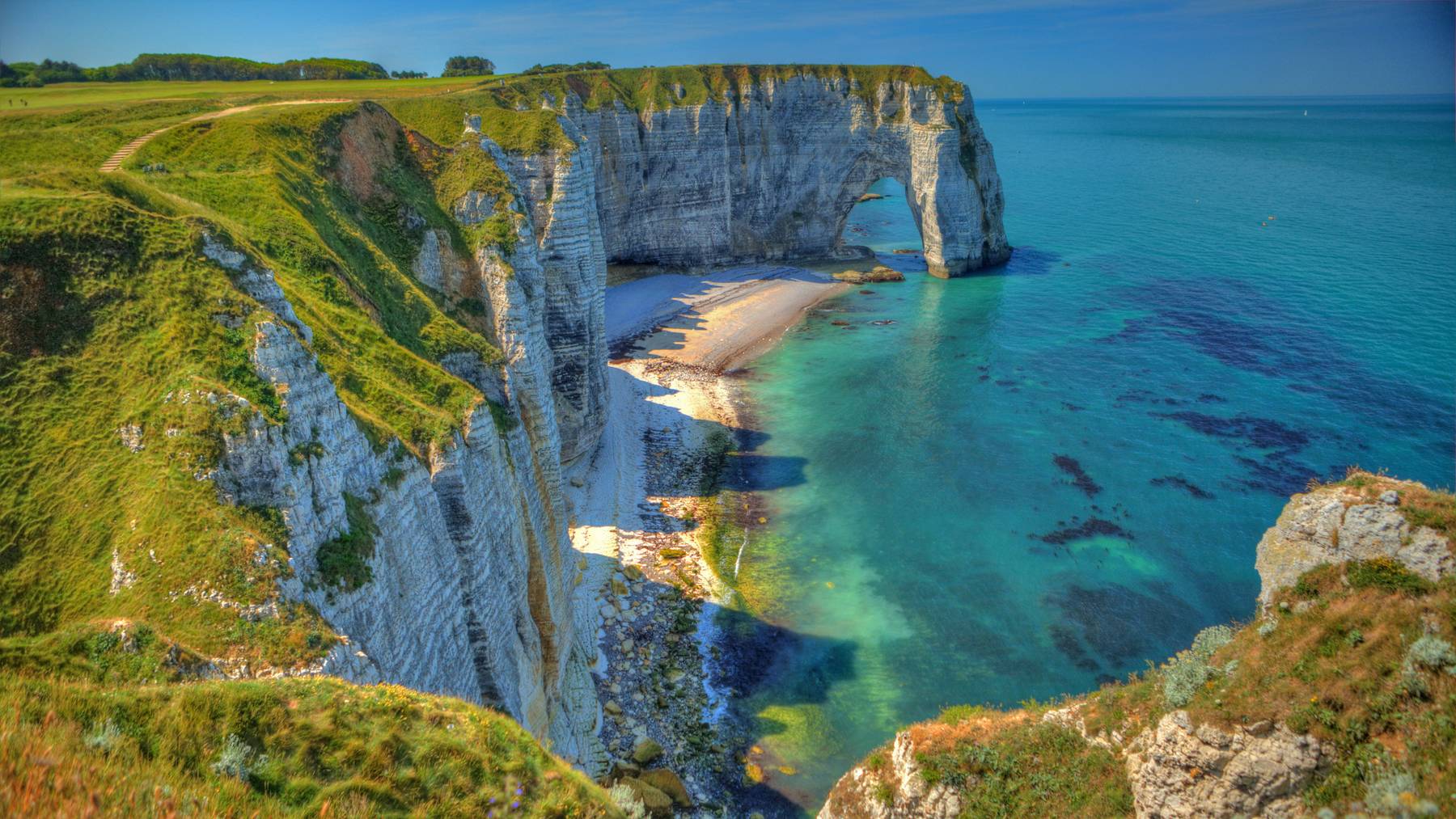 Klippen Étretat Normandie