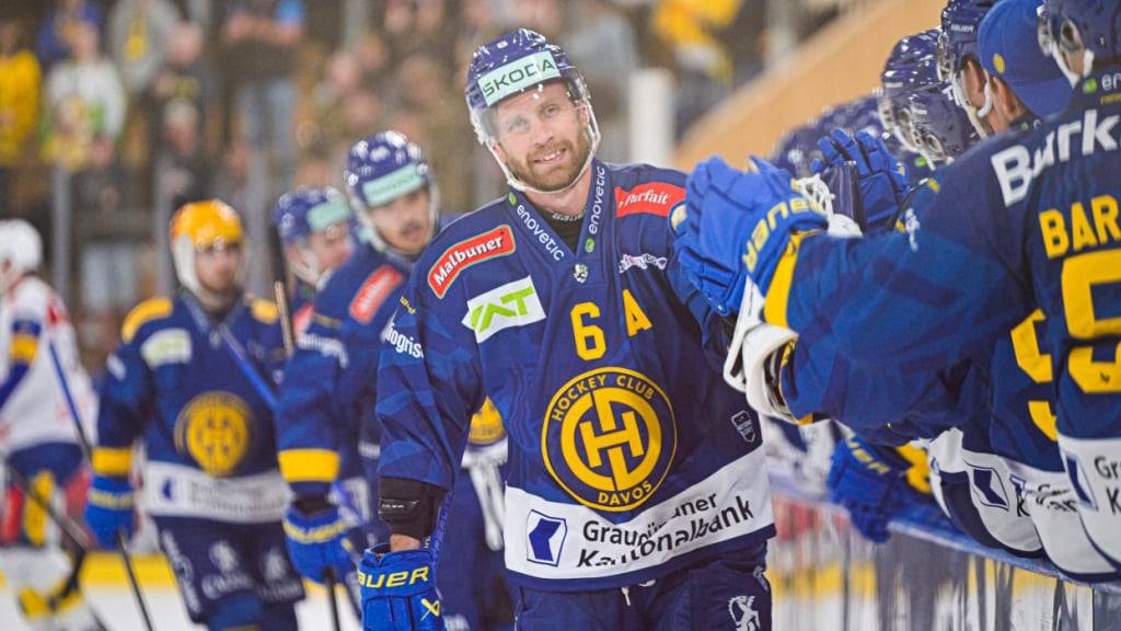 Reiten auf einer Erfolgswelle: Verteidiger Klas Dahlbeck und der HC Davos