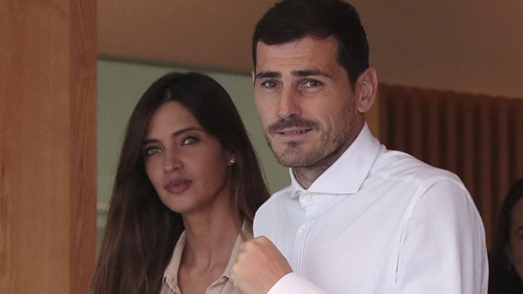 Iker Casillas und seine Ehefrau Sara Carbonero