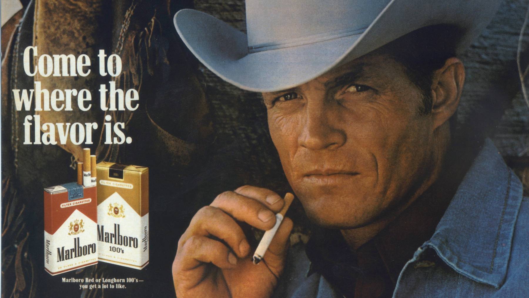 Ein Bild aus alten Tagen: Der «Marlboro Man» ist als Werbefigur bis heute Kult. (Archivbild)
