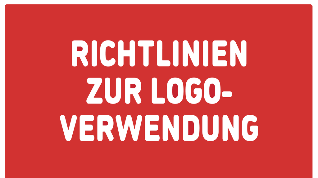 Richtlinien zur Logo-Verwendung