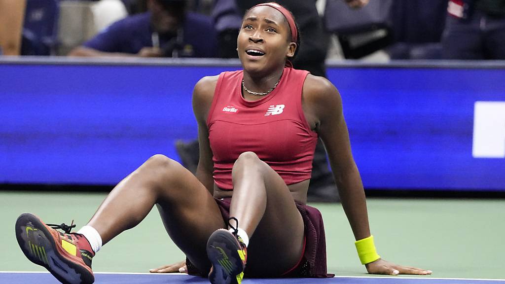 Das Lachen eines neuen US-Open-Champions: Die 19-jährige Coco Gauff triumphierte erstmals an einem Grand-Slam-Turnier