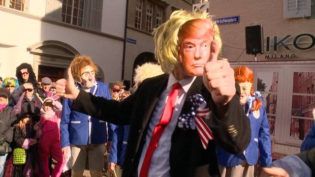 Trump in Luzern: «It's very nice here in Sweden!»