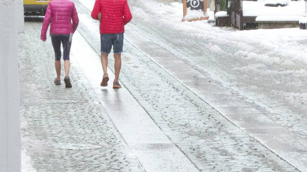 Septemberschnee in Andermatt