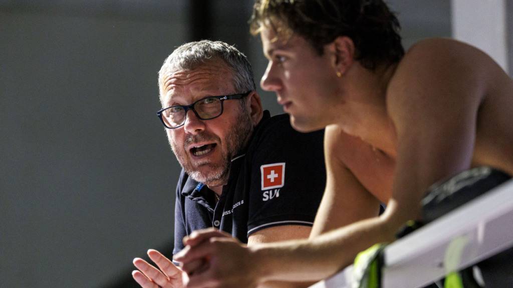 Ein Erfolgsduo mit hohen Zielen: Noè Ponti mit seinem Trainer Massimo Meloni
