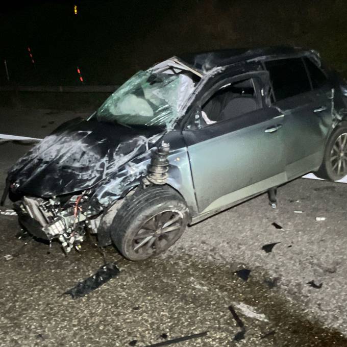 Lenkerin in Biberist betrunken in Baustelle geprallt