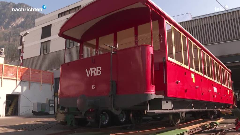 Historischer Rigiwagen landet bei Sammler