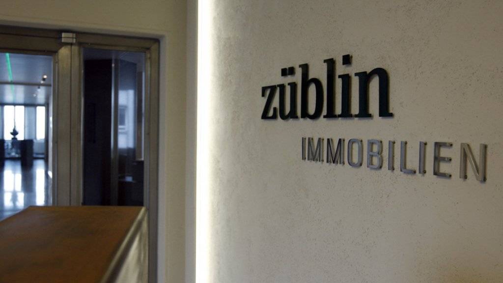 Die Zürcher Immobilienfirma Züblin hat Rückstellungen aufgelöst und gespart, zudem verkauft sie das deutsche Geschäft. Nicht zuletzt deswegen kehrte das Unternehmen zurück in die Gewinnzone. (Archiv)