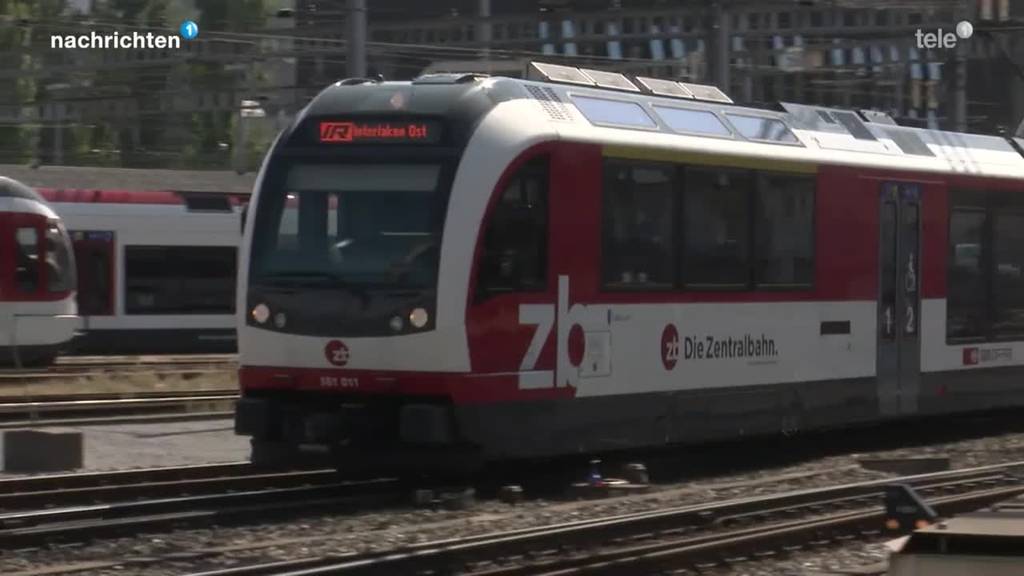 Zufahrt Bahnhof Luzern wird für Zentralbahn gesperrt