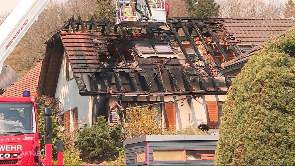 Einfamilienhaus Brand im Oberaargau