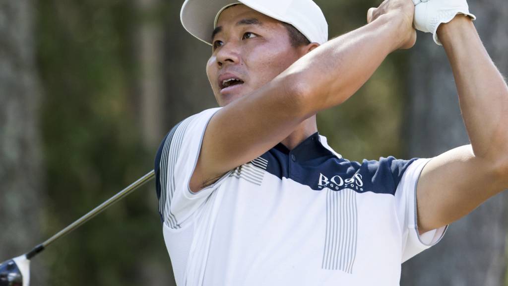 Der Chinese Ashun Wu am Omega European Masters 2018 (Archivbild)