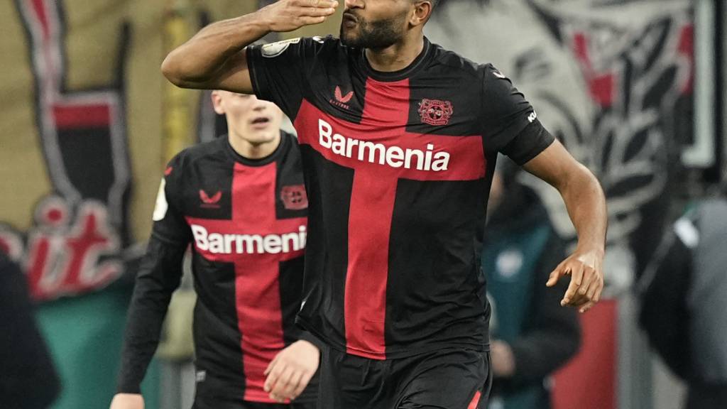 Jonathan Tah erlöste die Fans von Bayer Leverkusen mit dem 3:2 in der 90. Minute