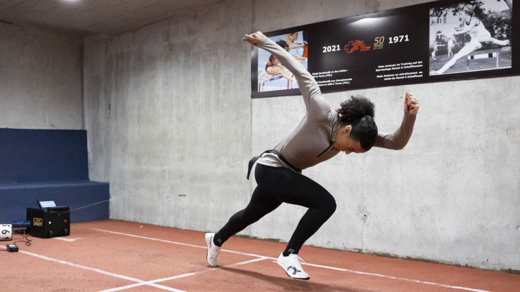 Ditaji Kambundji ist bereits in guter Form