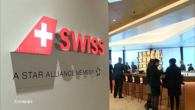 So sieht die neue First Class Lounge der Swiss aus