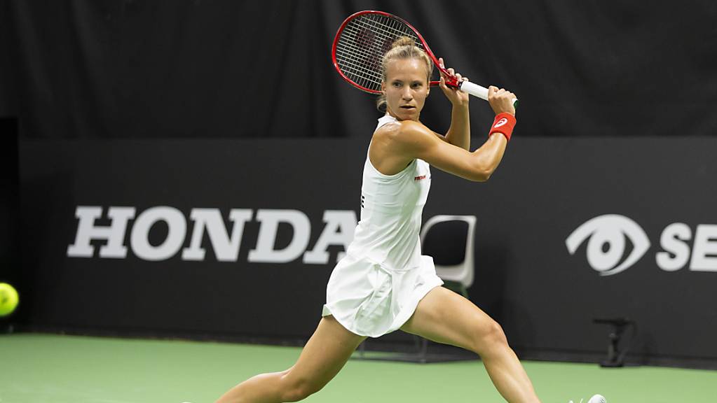 Viktorija Golubic feierte in Biel ihren dritten Schweizer Meistertitel.