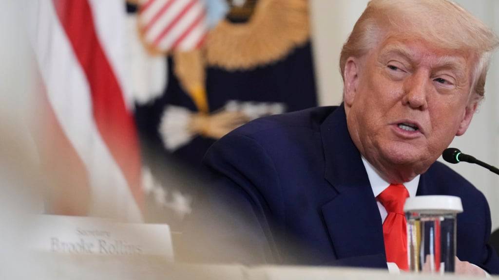 dpatopbilder - US-Präsident Donald Trump. Foto: Jacquelyn Martin/AP/dpa/Archivbild