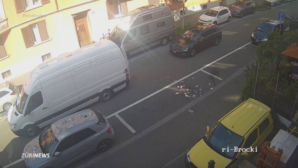 Überwachungsvideos zeigen Mega-Razzia in Zürcher Milieu-Beiz
