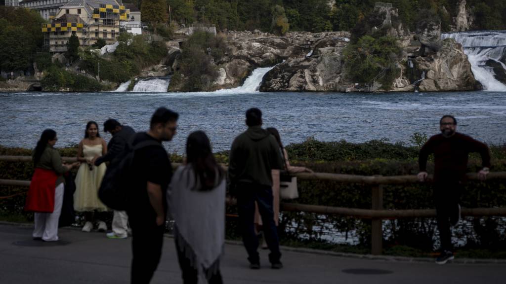 Zürich und Schaffhausen planen neues Parkleitsystem am Rheinfall