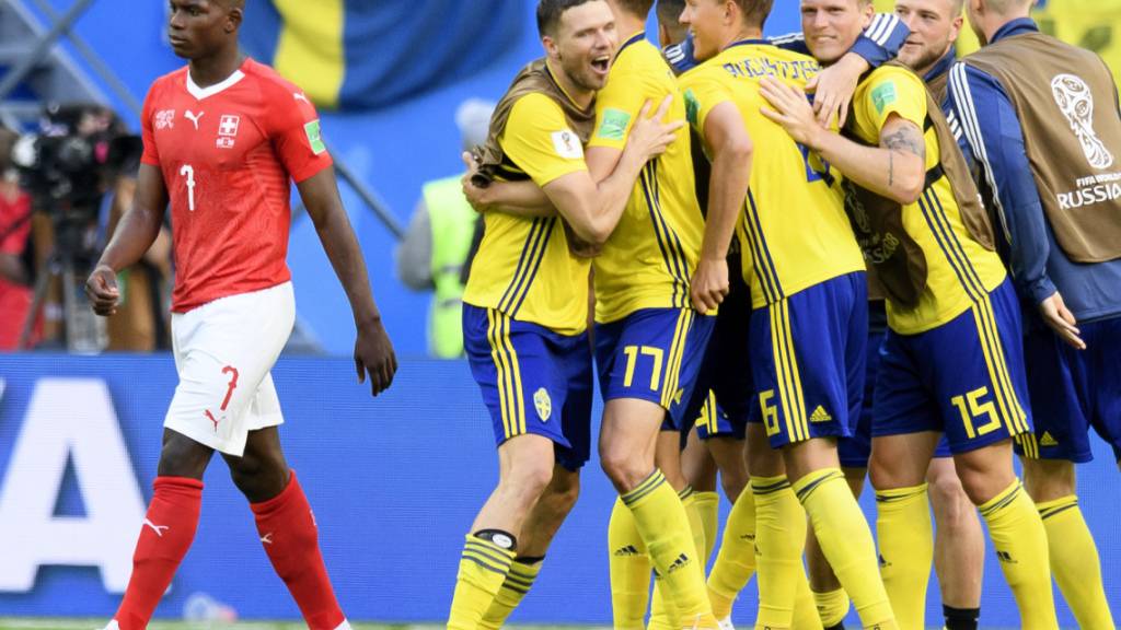 Am Ende des WM-Achtelfinals 2018 jubelten die Schweden